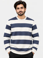 Men's Bold Stripes Terry Sweatshirt