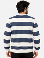 Men's Bold Stripes Terry Sweatshirt
