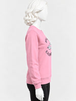 Women's Appliqué Emb. Fleece Sweatshirt