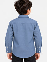 Boy's Classy Full Sleeves Winters Casual Shirt