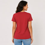 Women's Heritage Floral Border Cotton Jersey T-Shirt