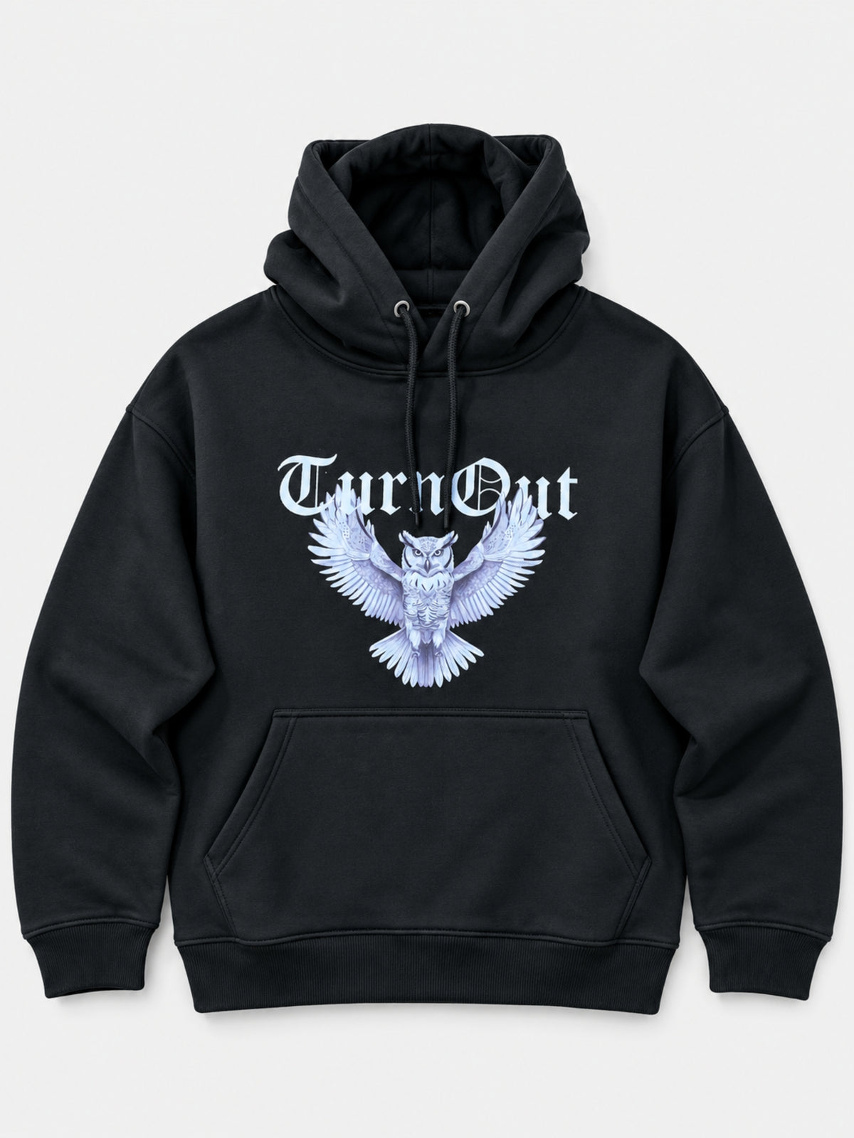 Women's Graphic Drop Shoulder Fleece Hoodie