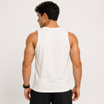 Men's Freedom Graphic Sleeveless Cotton Jersey Tank Top - Off White