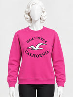Women's Appliqué Emb. Fleece Sweatshirt
