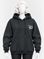 Women's Graphic Back Print Drop Shoulder Fleece Hoodie