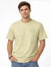 Men's Signature Emb. Round Neck Tee Shirt - Thistle Green