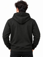Men’s Classy Fleece Pullover Hoodie - Black