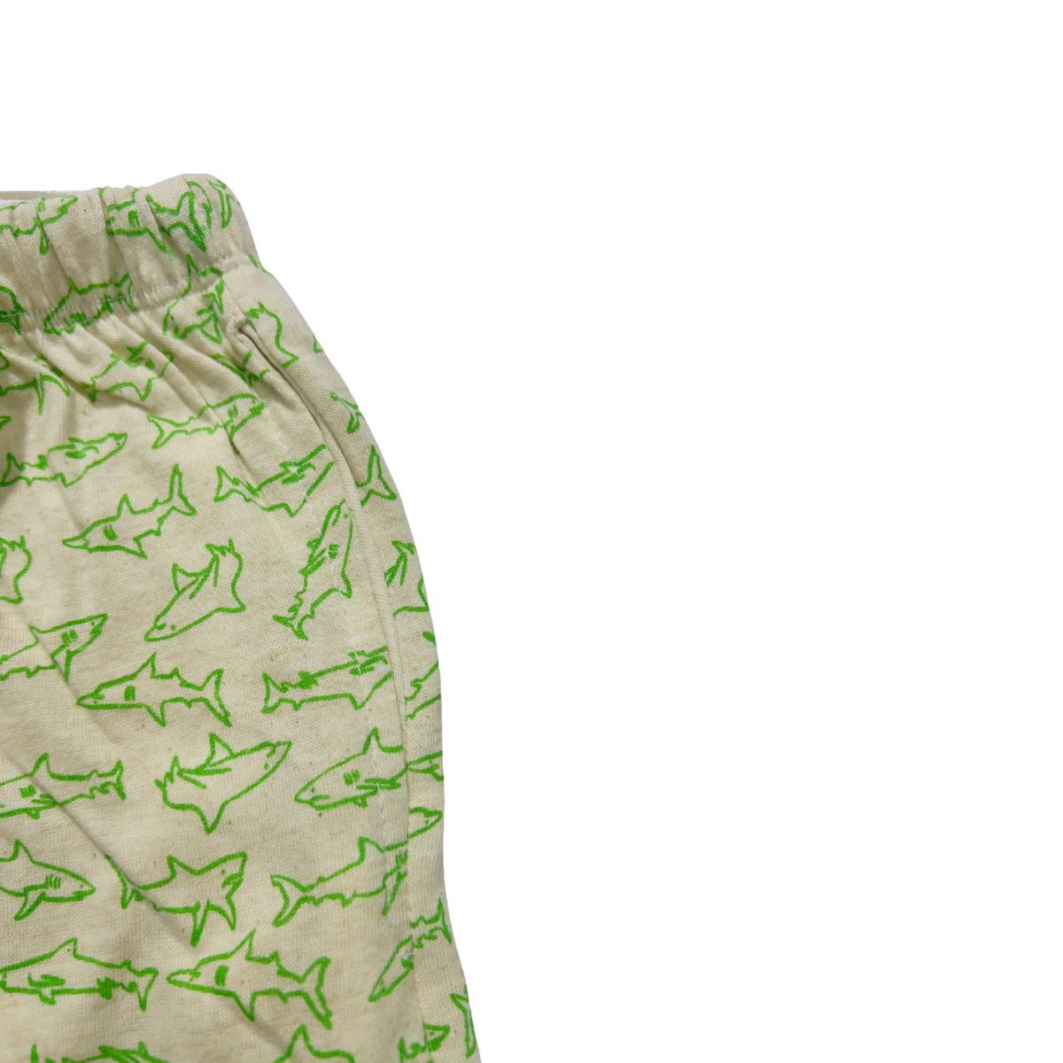 HG Boy's All Over Dolphin Printed Two Quarter Shorts - Skin Brown