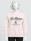 Women's "La Riviera" Printed Interlock Sweatshirt