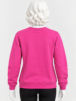 Women's Appliqué Emb. Fleece Sweatshirt