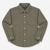 Boy's Geometric Pattern Full Sleeves Casual Shirt - Soya Bean