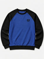HG Signature Raglan Fleece Sweat Shirt - Royal Blue