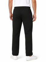 Men’s Everyday Comfort Terry Summer Trousers – Black