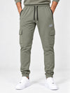 Hangree Signature Terry Cargo Trouser - Camo Green