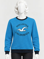Women's Appliqué Emb. Fleece Sweatshirt