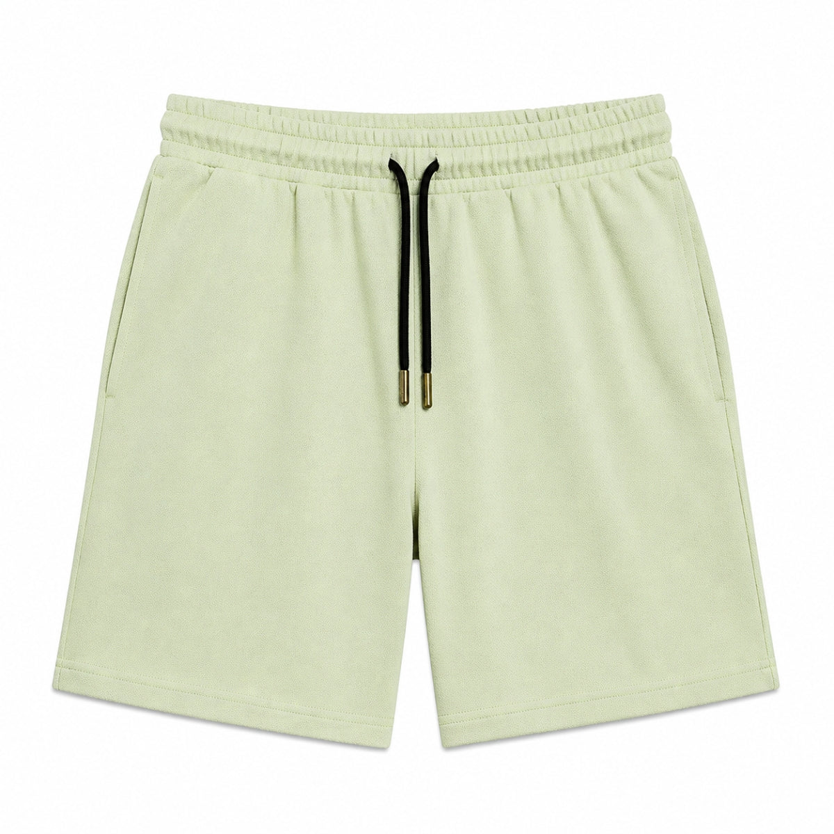 Men’s Classic Casual Two Quarter Shorts – Mist Green