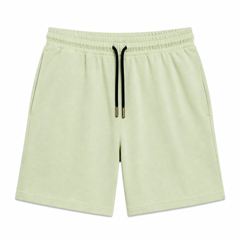 Men’s Classic Casual Two Quarter Shorts – Mist Green