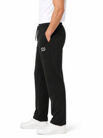 Men’s Everyday Comfort Terry Summer Trousers – Black