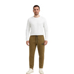HG Signature Narrow Bottom Terry Winters Trousers For Men's - Brown
