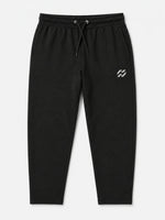 Men’s Everyday Comfort Terry Summer Trousers – Black