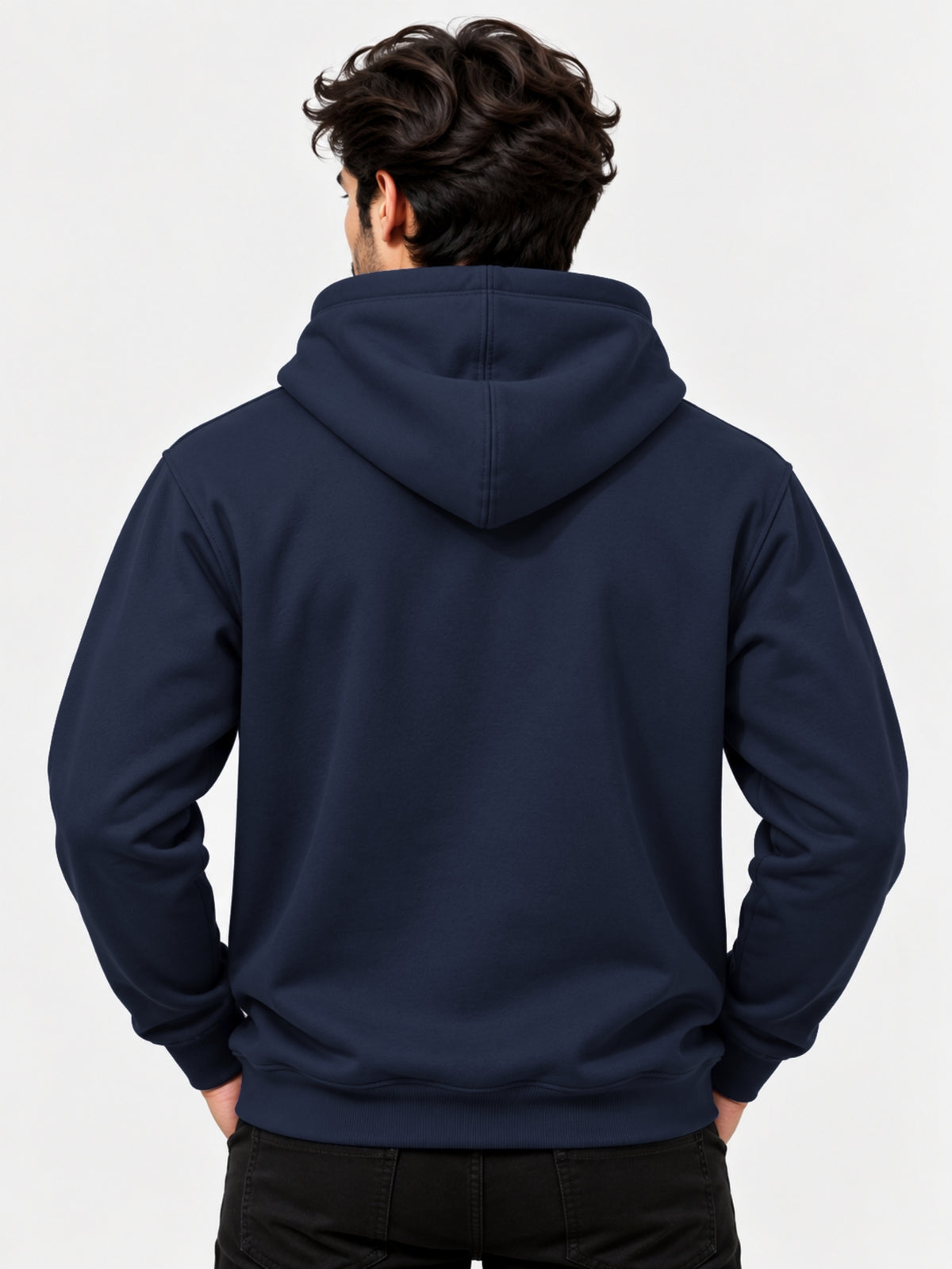 Men's "Sunset Chaser" Printed Fleece Hoodie