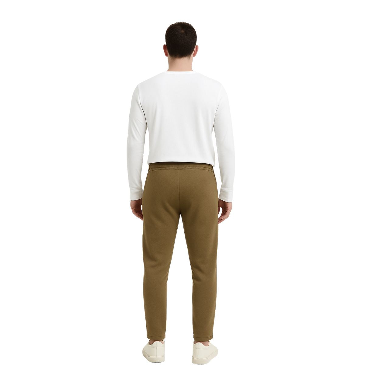 HG Signature Narrow Bottom Terry Winters Trousers For Men's - Brown