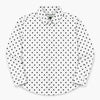 Boy's Polka Dots Printed Casual Shirt - White