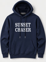 Men's "Sunset Chaser" Printed Fleece Hoodie