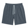 Men’s Classic Casual Two Quarter Shorts – Charcoal Blue