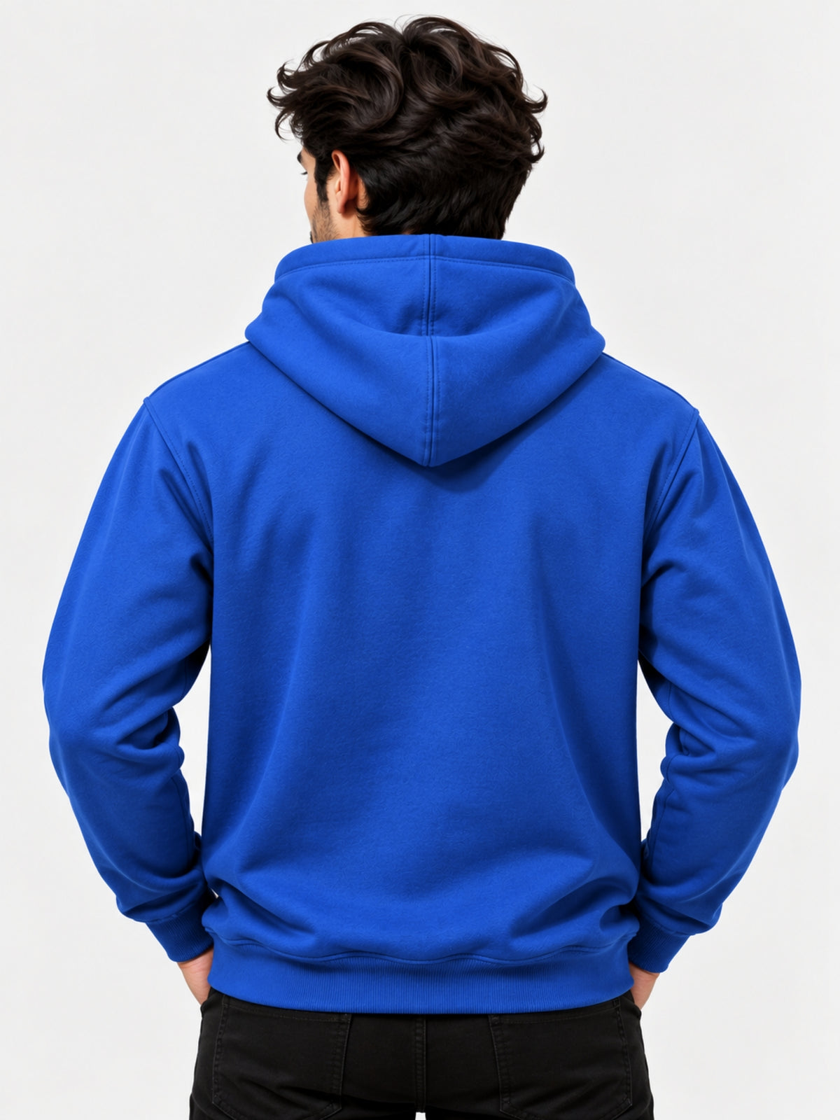 Men's "Sunset Chaser" Printed Fleece Hoodie