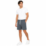 Men’s Classic Casual Two Quarter Shorts – Charcoal Blue