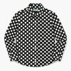 Boy's Polka Dots Printed Casual Shirt - Black