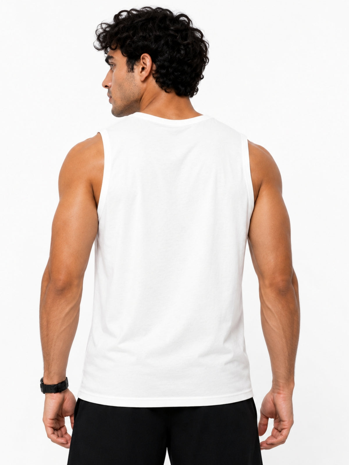Men's Venturous Graphic Sleeveless Cotton Jersey Tank Top