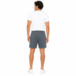 Men’s Classic Casual Two Quarter Shorts – Charcoal Blue