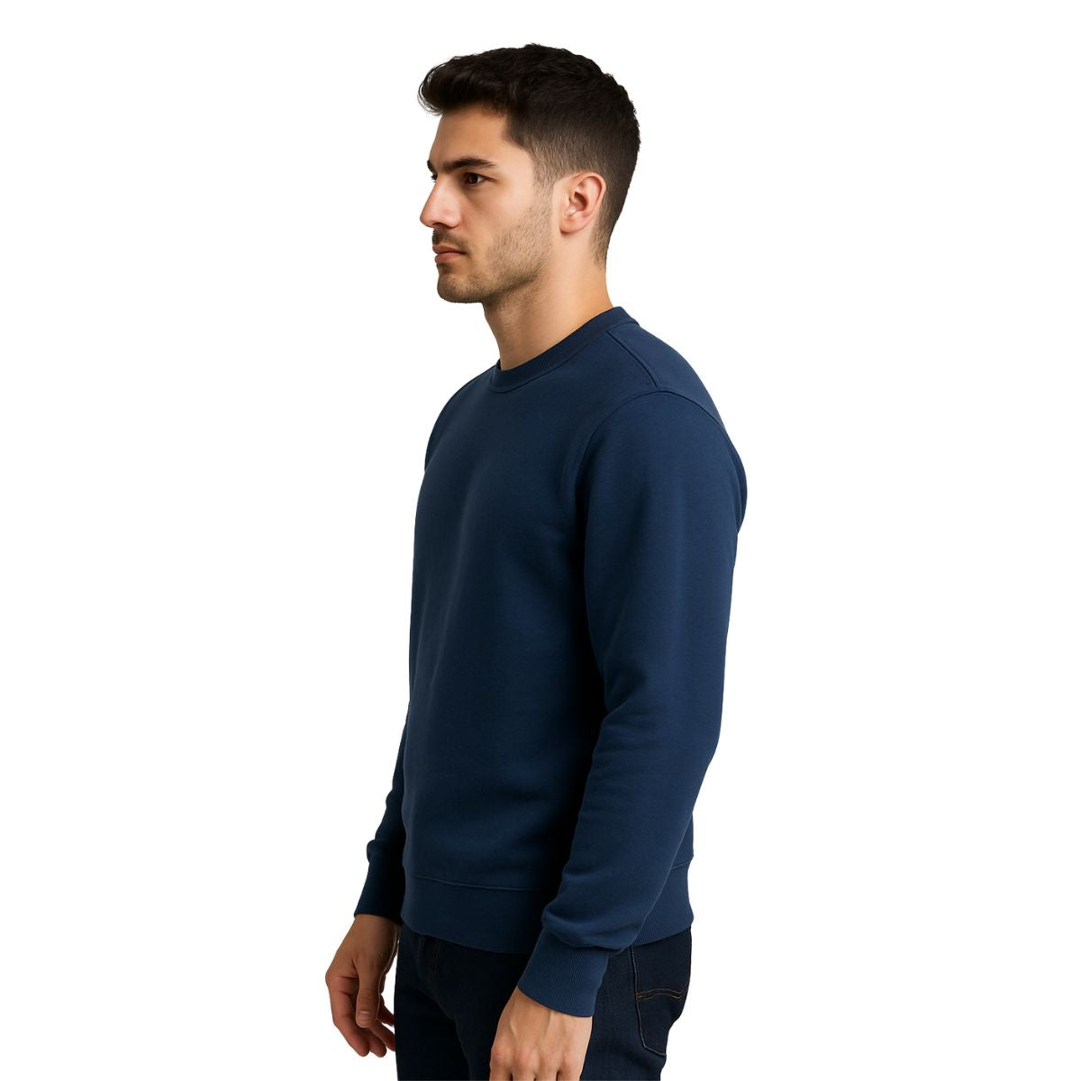 HG Basic Sweat Shirt - Nile Blue