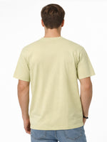Men's Signature Emb. Round Neck Tee Shirt - Thistle Green