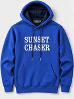 Men's "Sunset Chaser" Printed Fleece Hoodie