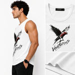 Men's Venturous Graphic Sleeveless Cotton Jersey Tank Top