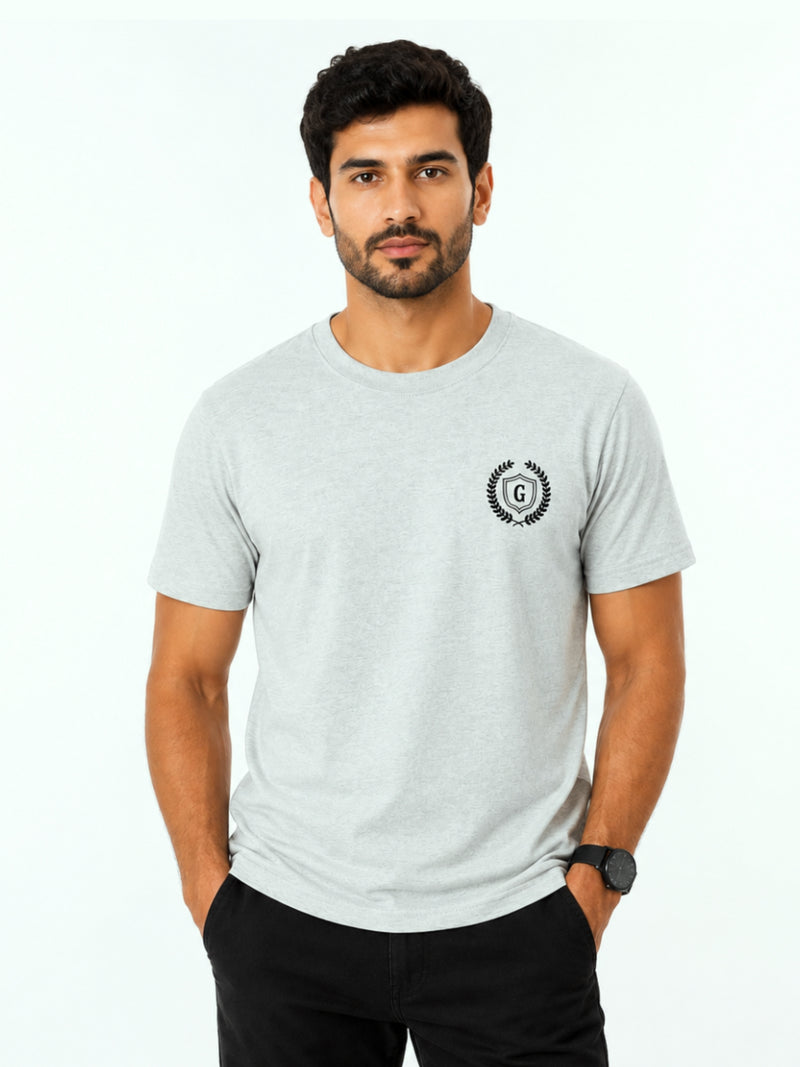 Men's Signature Crest Logo Cotton Jersey T-Shirt