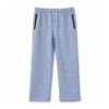 HG Classic Terry Loose Fit Trousers with Zipper Pockets - Rock Blue