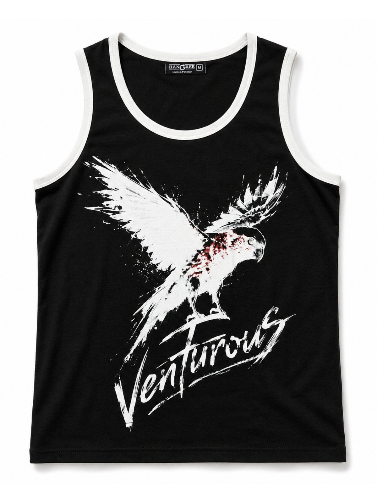 Men's Venturous Graphic Sleeveless Cotton Jersey Tank Top