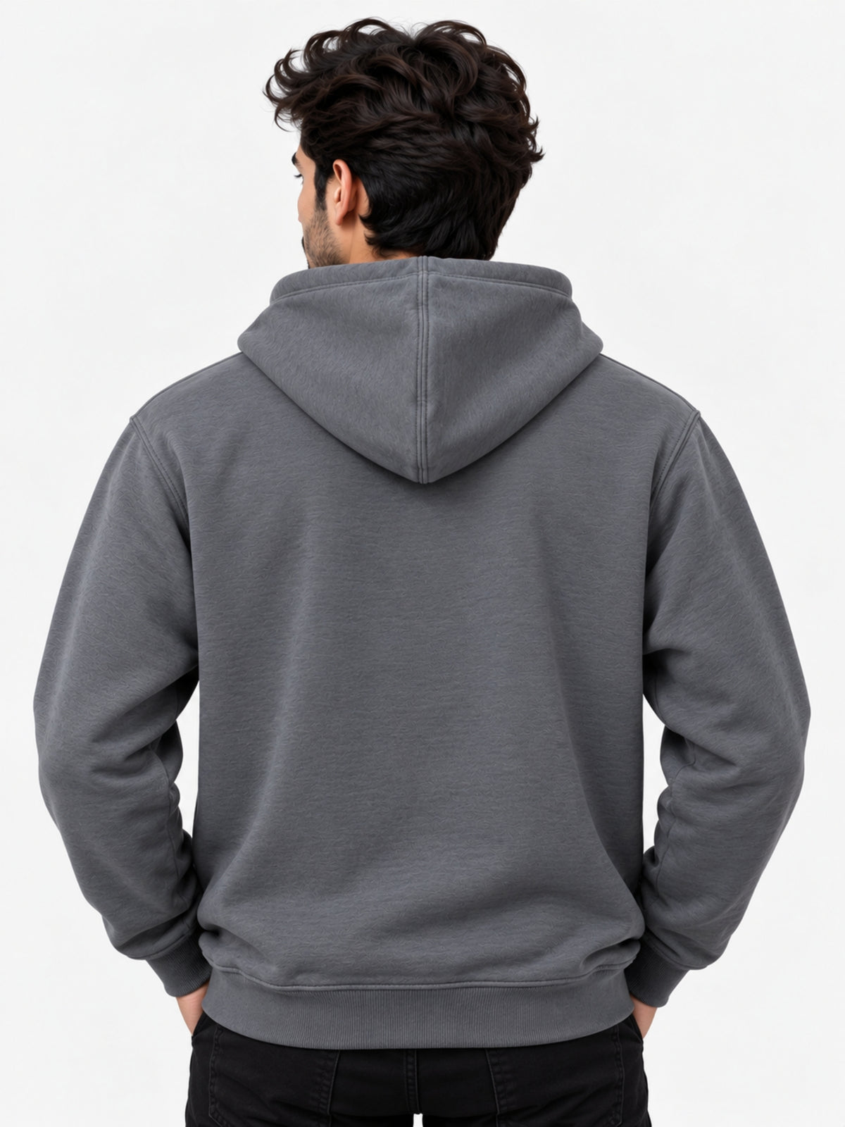 Men's "Sunset Chaser" Printed Fleece Hoodie