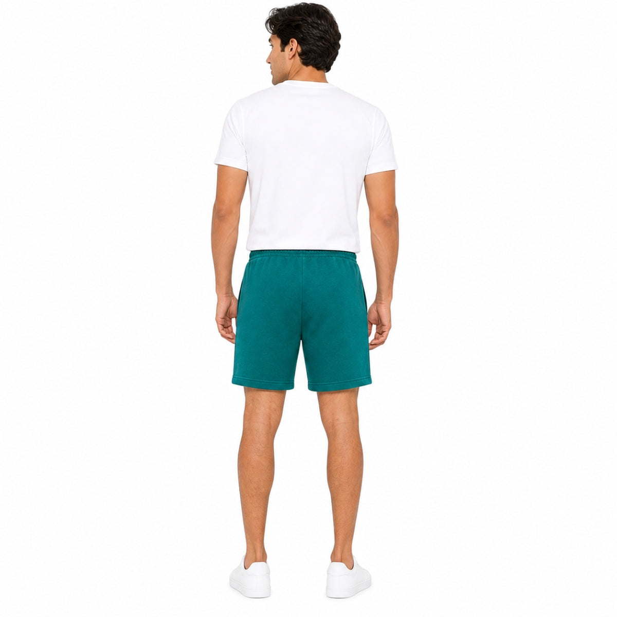 Men’s Classic Casual Two Quarter Shorts – Surfie Green