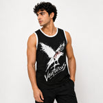 Men's Venturous Graphic Sleeveless Cotton Jersey Tank Top