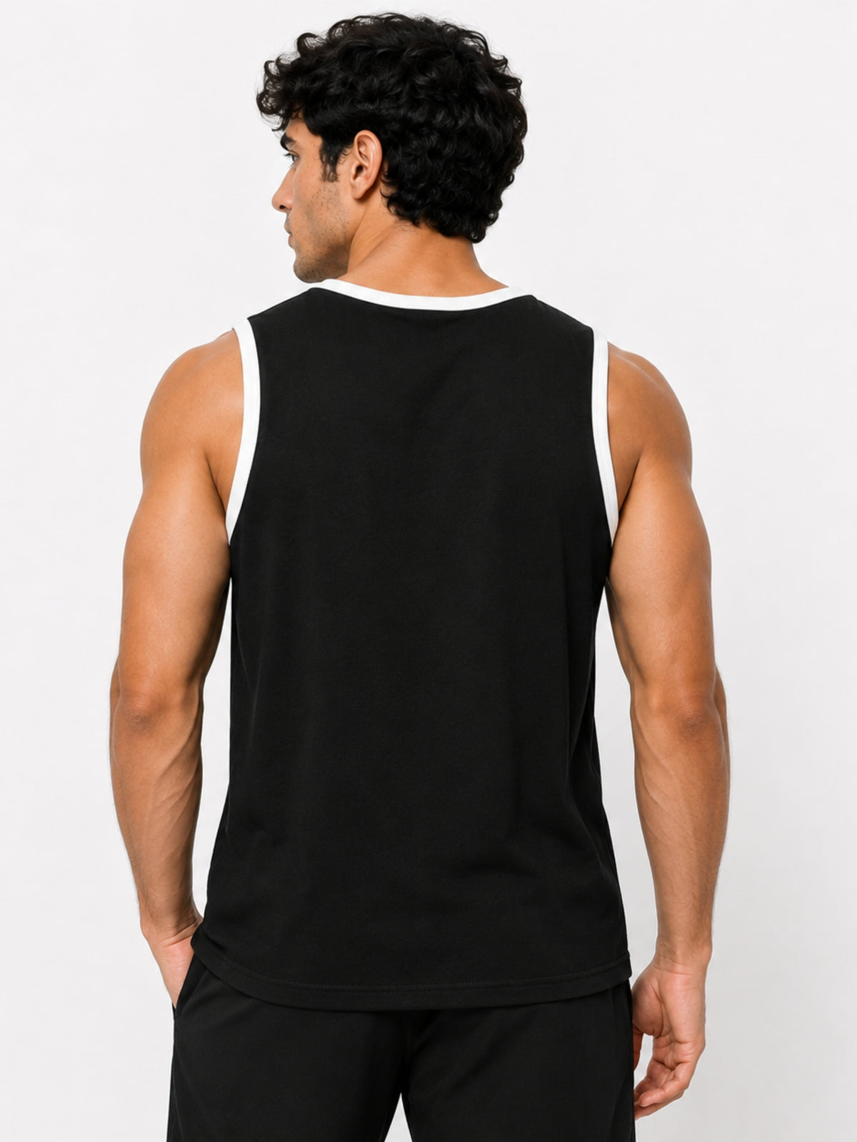 Men's Venturous Graphic Sleeveless Cotton Jersey Tank Top