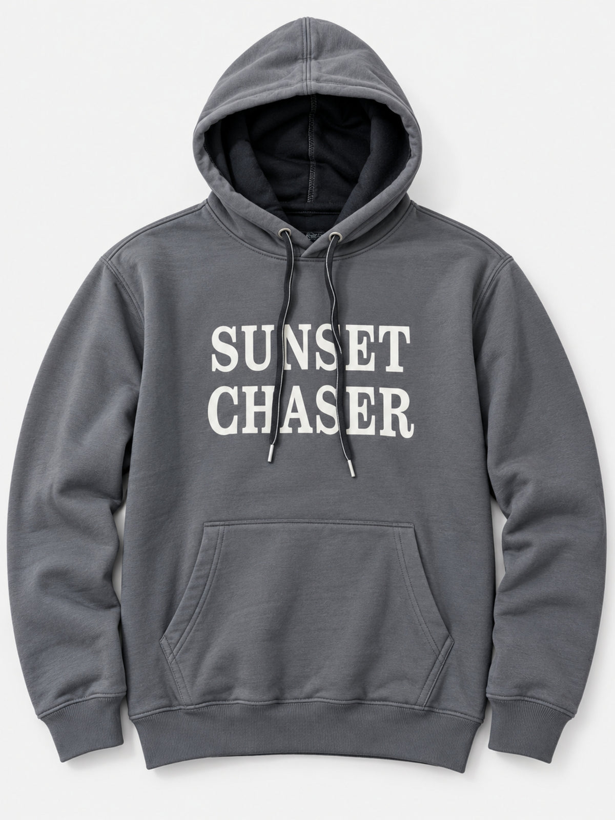 Men's "Sunset Chaser" Printed Fleece Hoodie