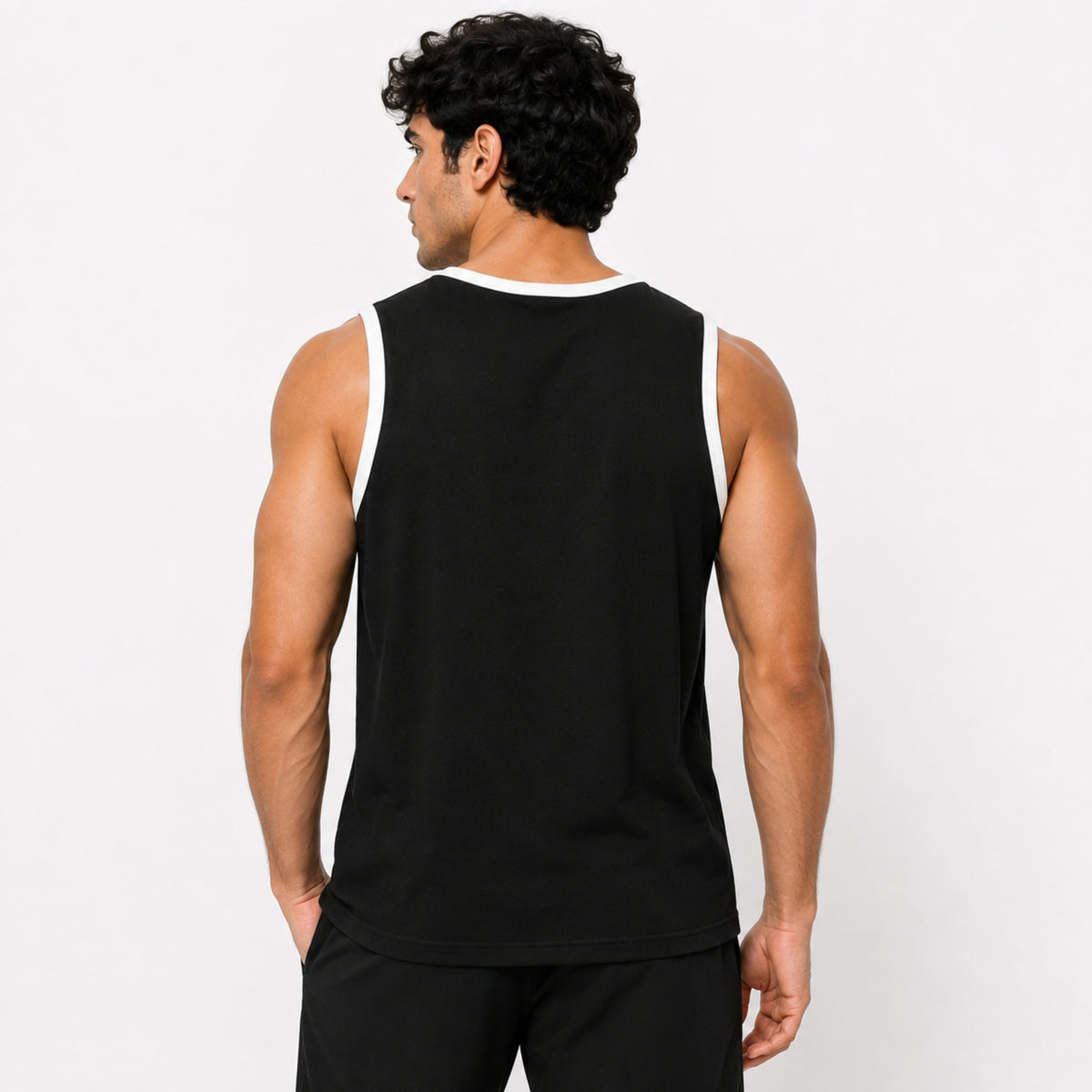 Men's Venturous Graphic Sleeveless Cotton Jersey Tank Top