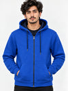 Royal Fleece Zip Up Hoodie