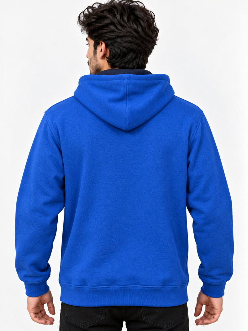 Royal Fleece Zip Up Hoodie