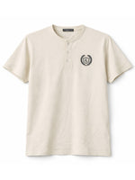 Men's Signature Emb. Henley Tee Shirt - Skin